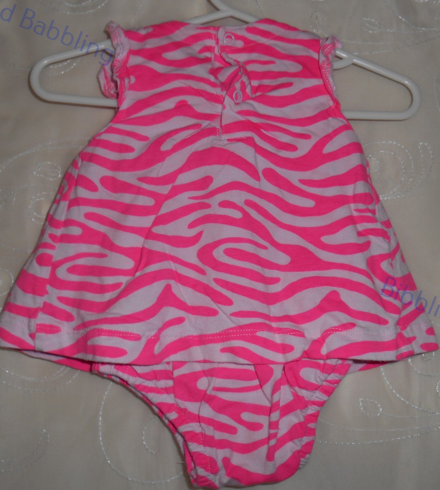 Carter's Pink Swirl Onesie