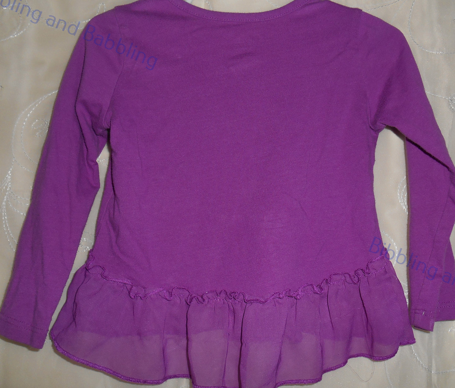 Garanimals Purple Long-Sleeved Top