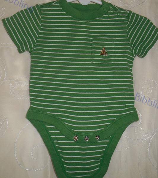 Carter's Green Striped