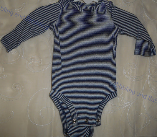 Carter's Long-Sleeved Blue Striped