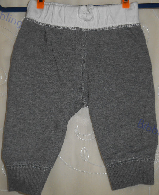 Carter's Gray Pants w/White Band