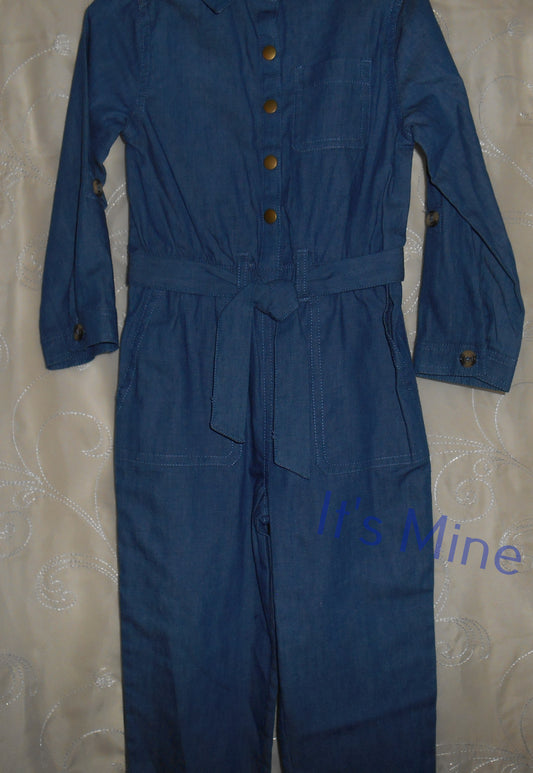 Wonder Nation Blue Jean Jumpsuit