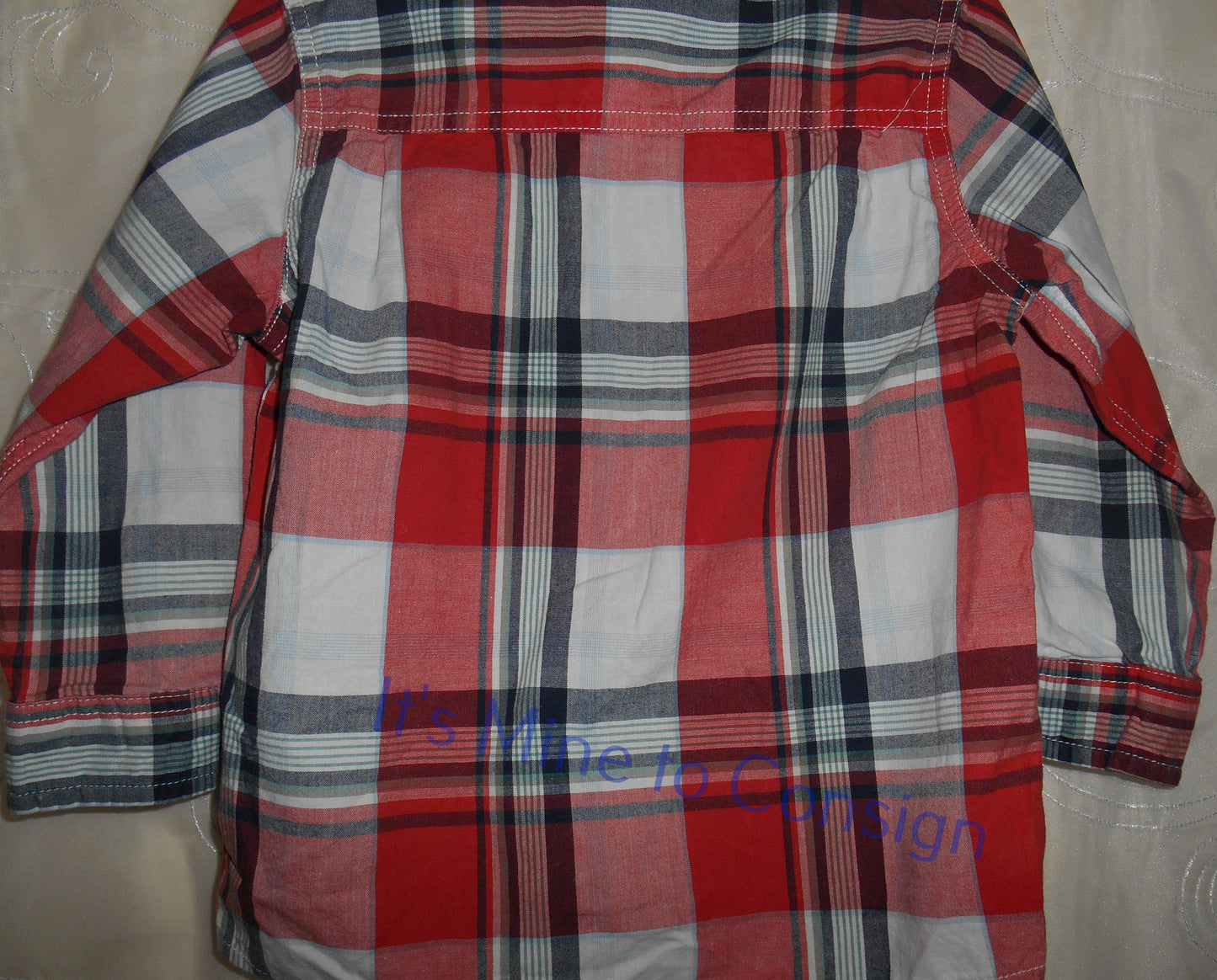 Osh Kosh Long Sleeved Plaid Shirt