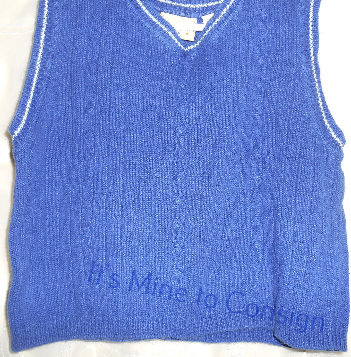 J. Khaki Blue Vest