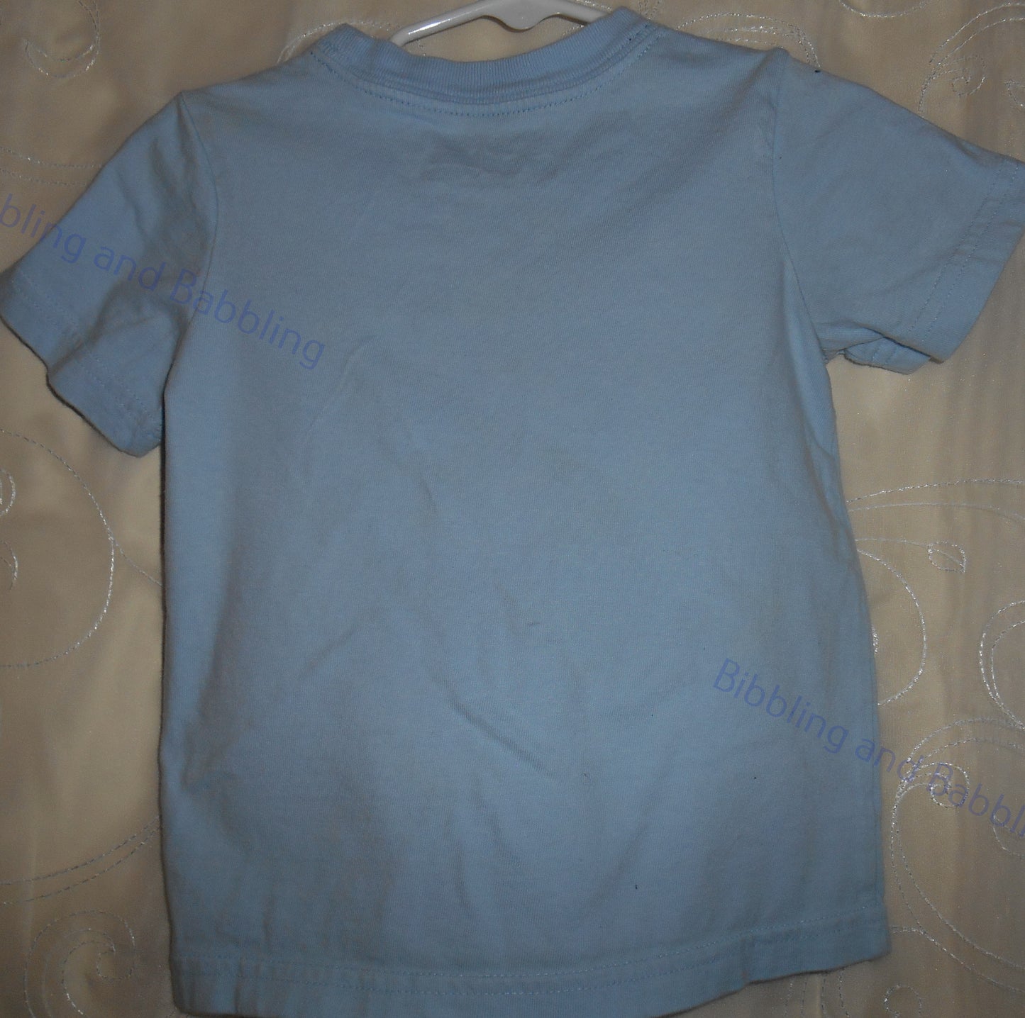 Jumping Beans Blue Shirt with Stripes