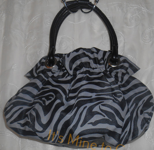 Rue 21 Purse with Gray Stripes