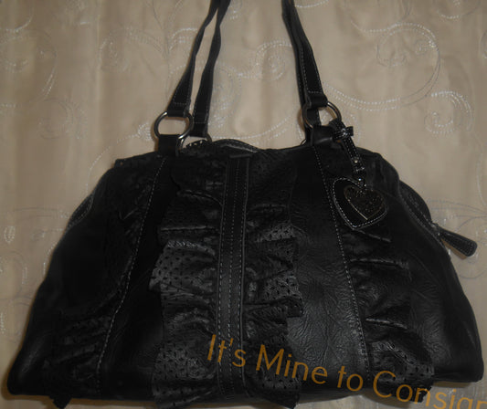 XOXO Purse with Ruffles