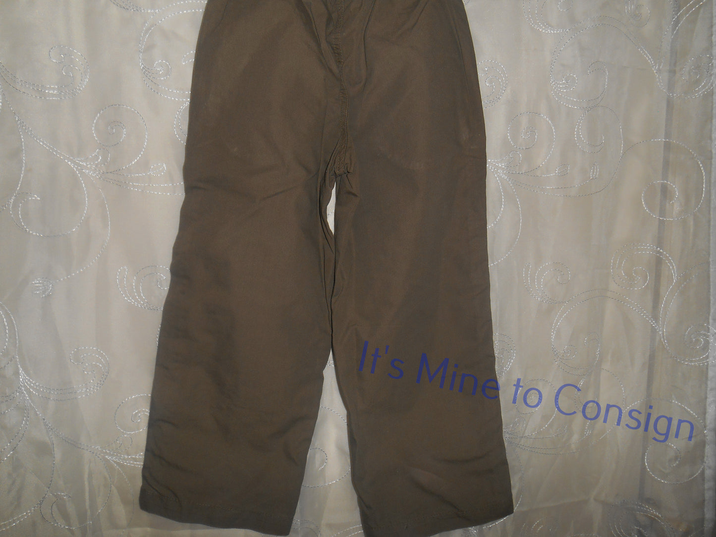 Circo Brown Pants with Side Stripe