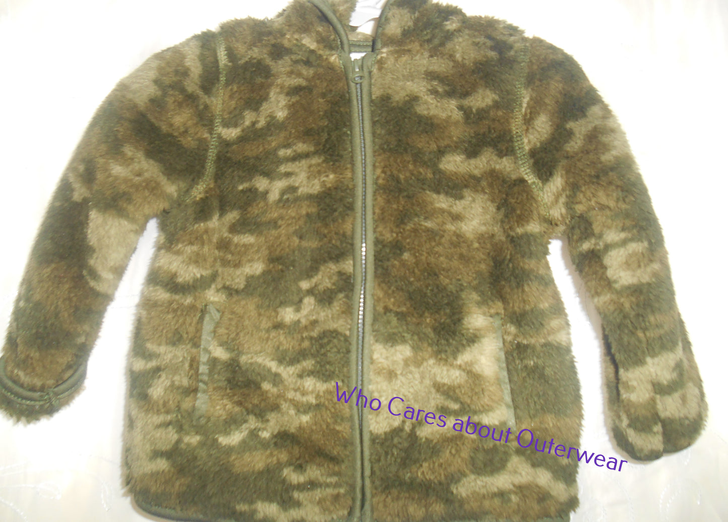 Wonder Nation Camouflage Lightweight Coat