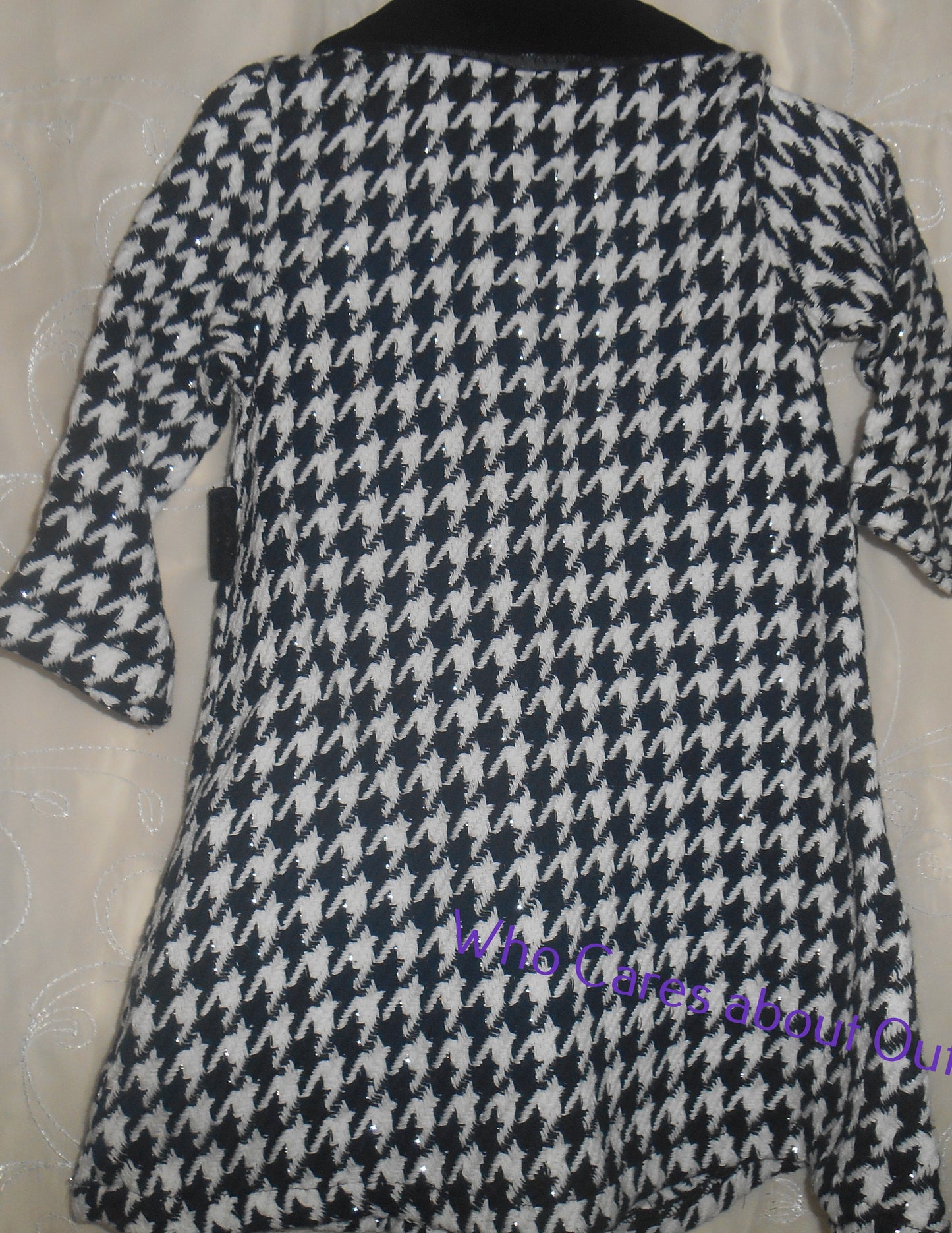 Blueber Blvd  Black and White Coat