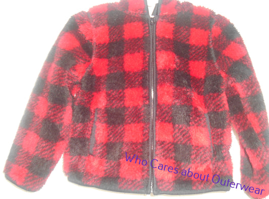 Wonder Nation Red & Black Coat