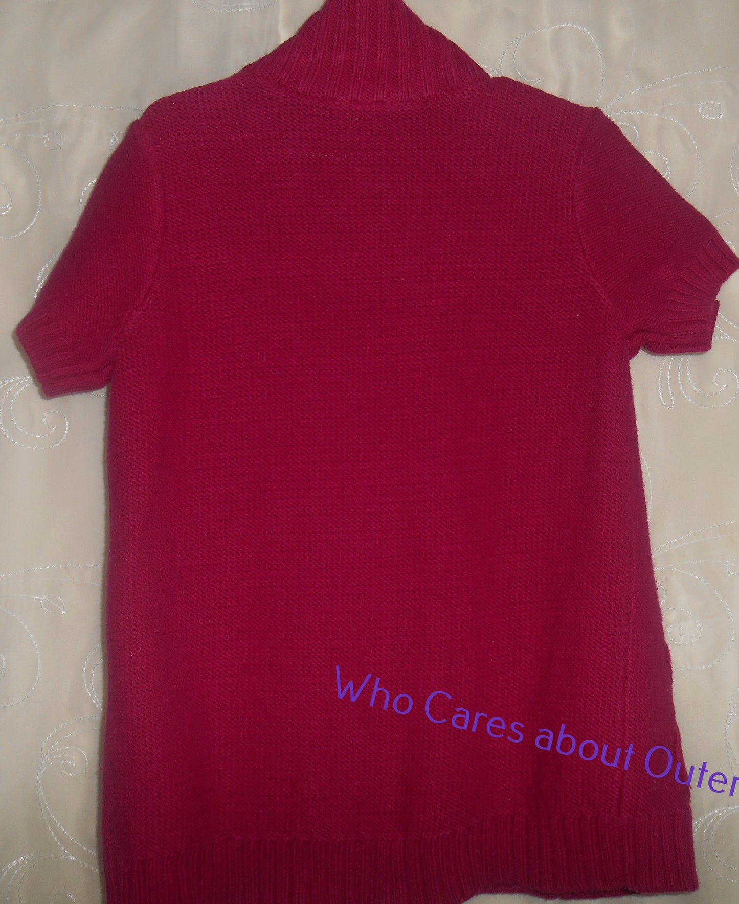 Gymboree Pink Short Sleeved Sweater w/Buttons