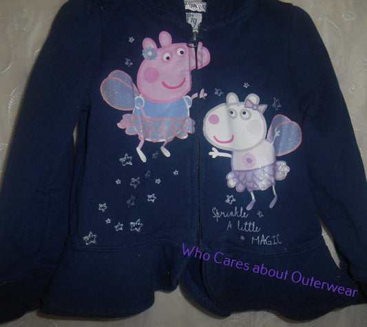 Navy Peppa Pig Jacket