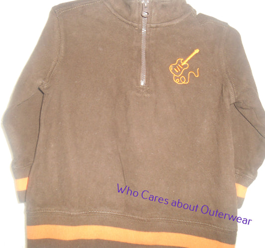 Circo Brown Fleece Pullover