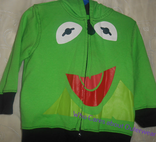 The Muppets Kermit Jacket Size