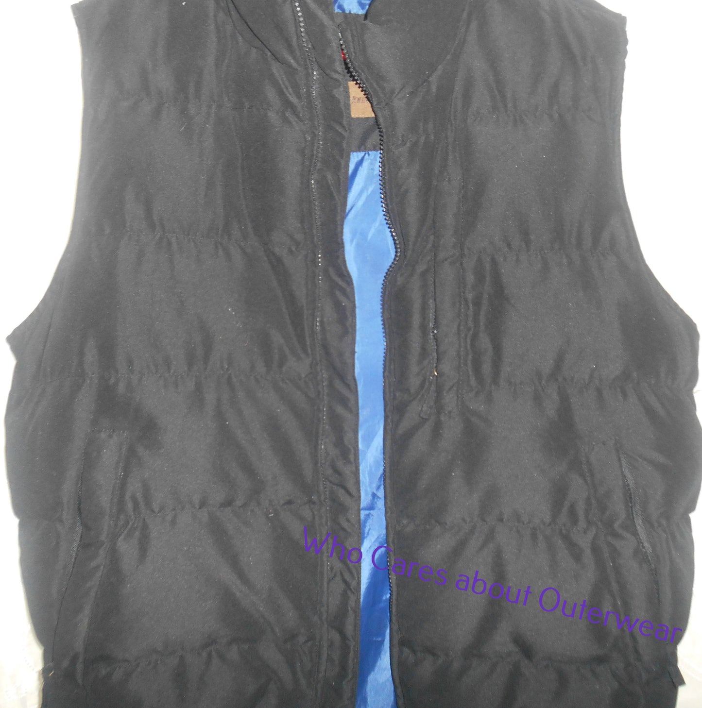 St. John Bay Adult Black Vest