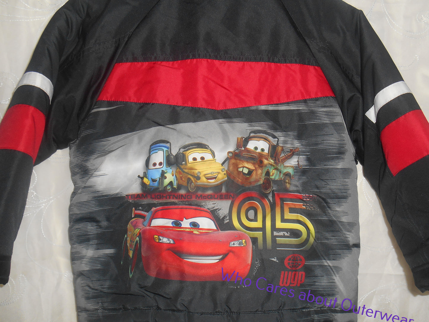 Cars Red and Black Coat