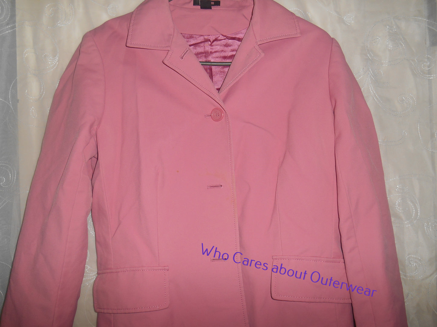 Express Pink Coat