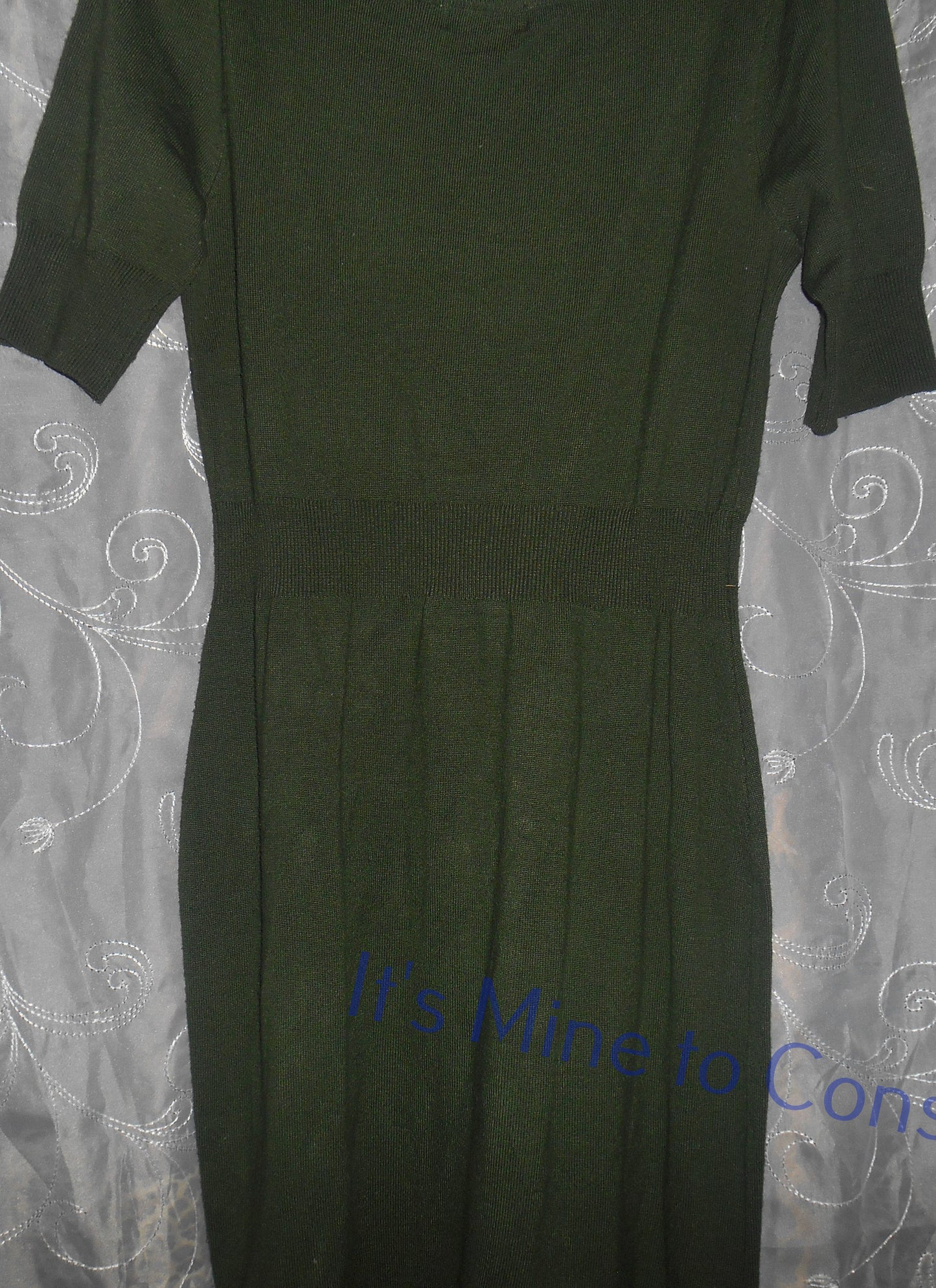 Allison Brittney Green Stretch Dress