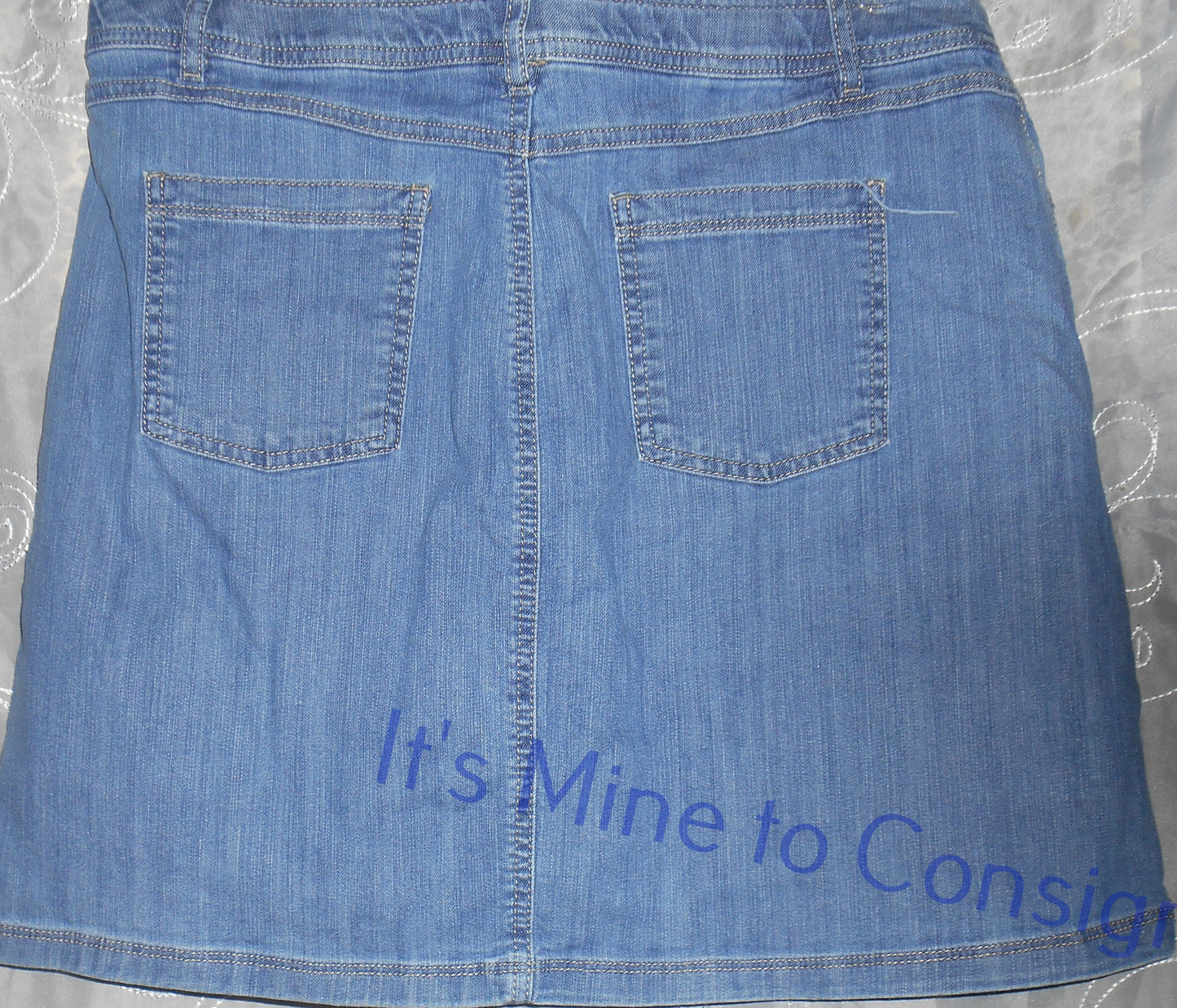 Croft & Barrow Jean Skirt