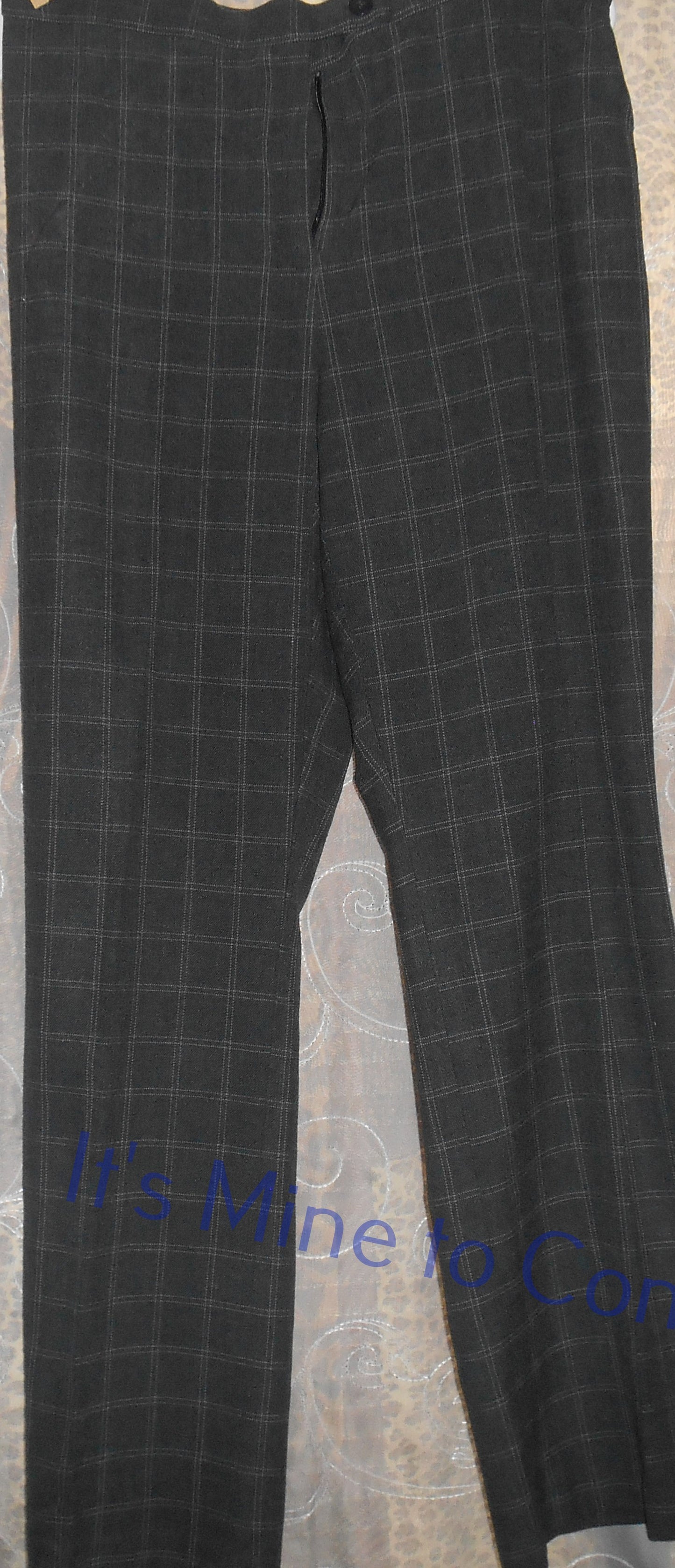 East 5th Gray Checkered Pants