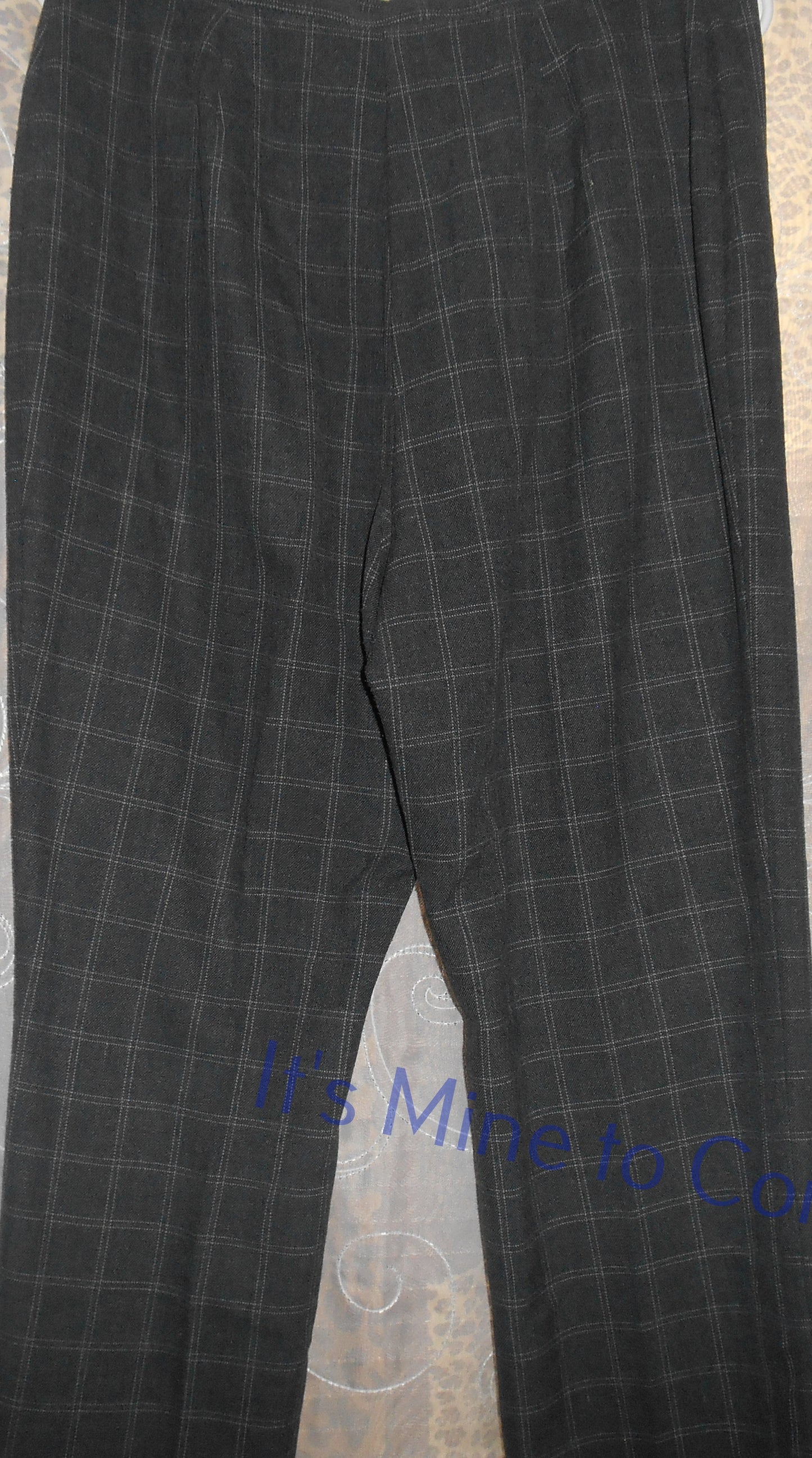 East 5th Gray Checkered Pants