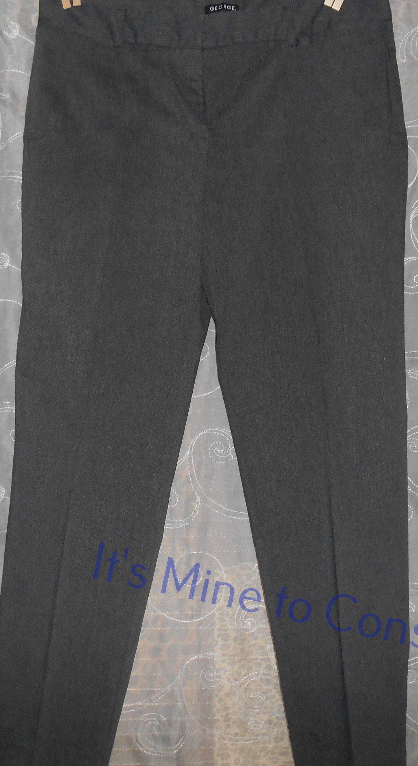 George Charcoal Gray Pants