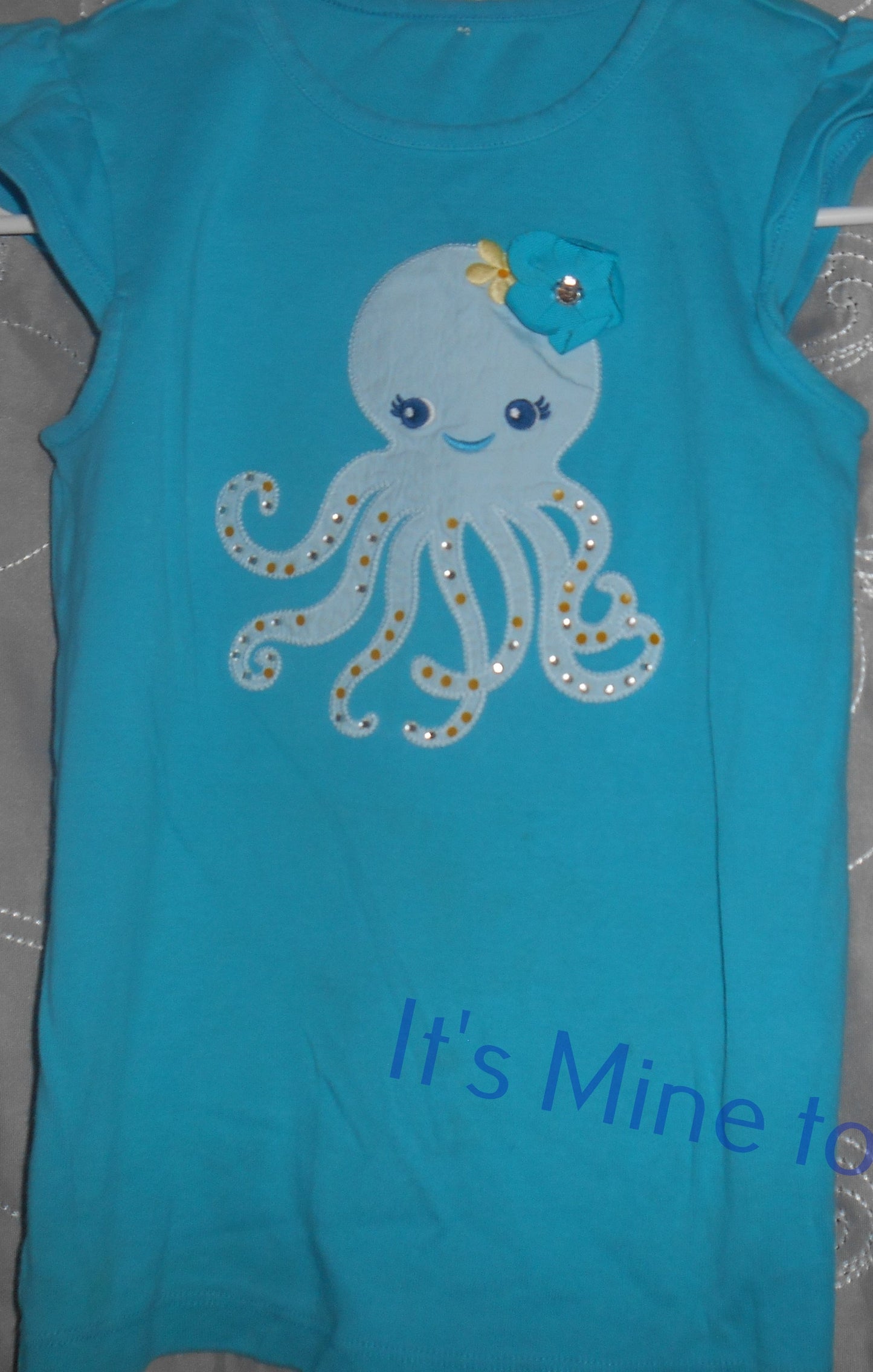 Light Blue Octopus Shirt