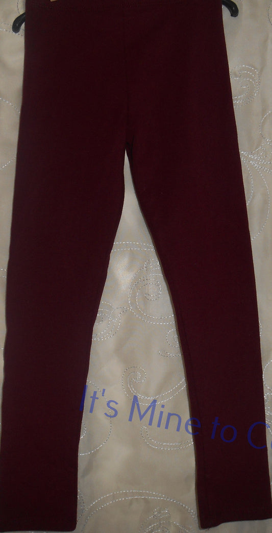 Cat & Jack Maroon Leggings