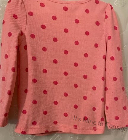 Circo Pink Polka Dot Shirt