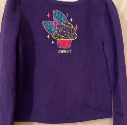 365 Kids Purple "Sweet" Top