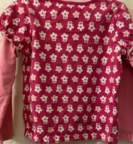 Carter's Pink Flowered Shirt