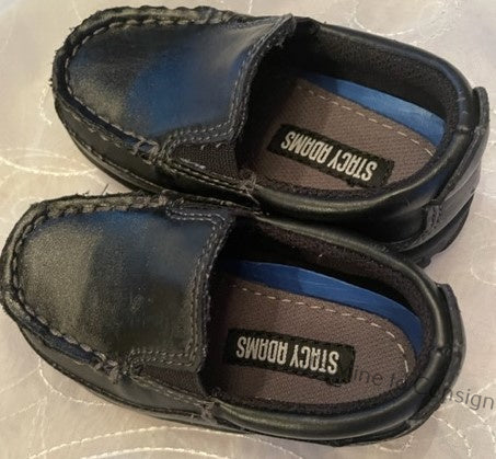 Stacy Adams Black Slip Ons