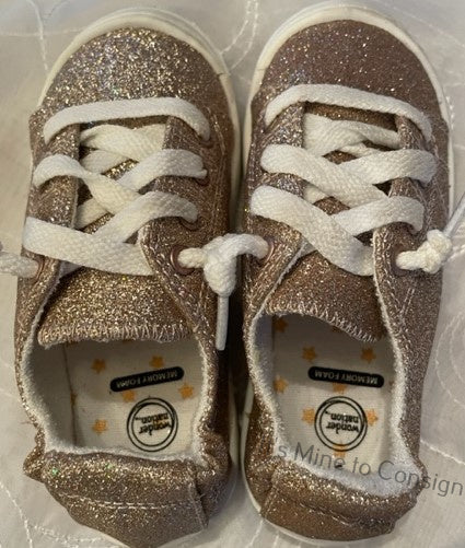 Wonder Nation Gold Tennis Shoes