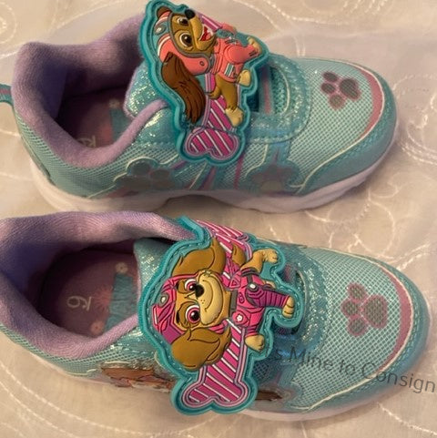 Paw Patrol Teal Sneakers