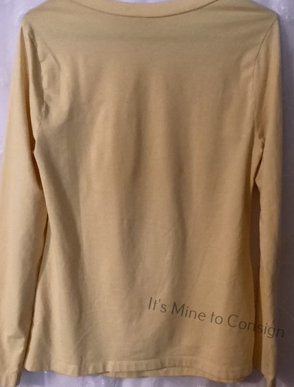 Cato Yellow Long Sleeved Top