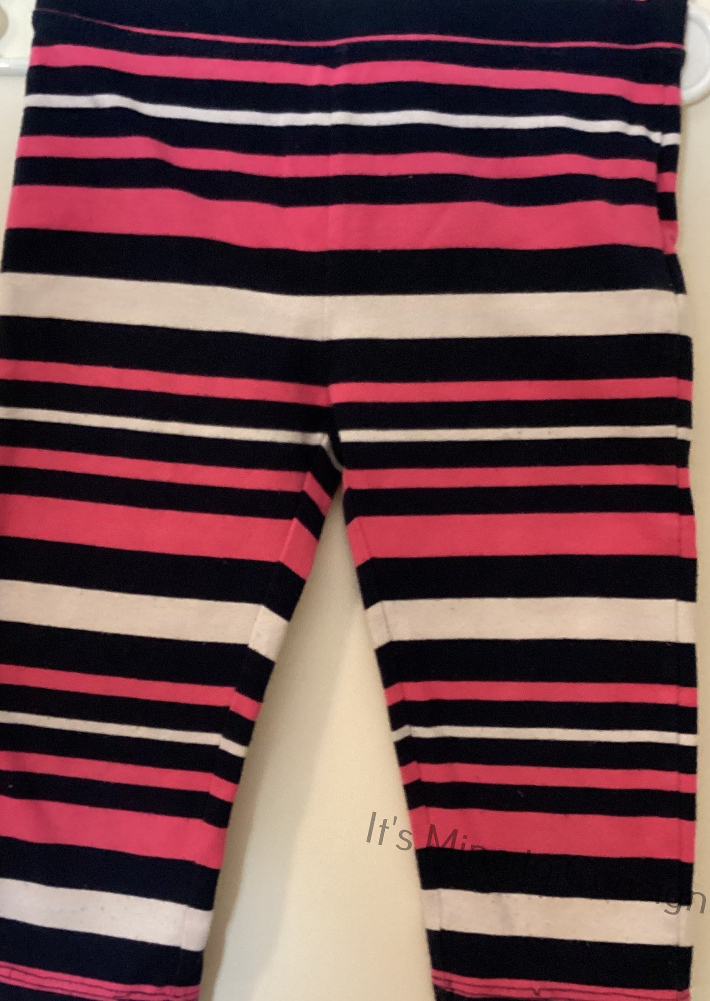 Joe Fresh Pink Striped Leggings